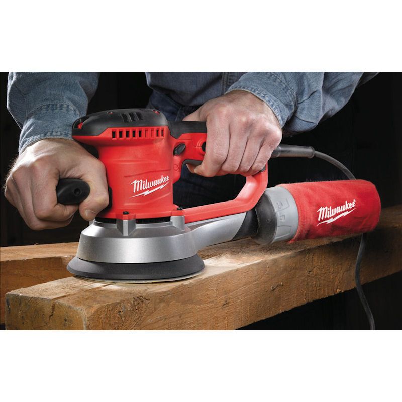 MILWAUKEE ROS150E2* 240V 150MM RANDOM ORBITAL SANDER Atlas Refurb