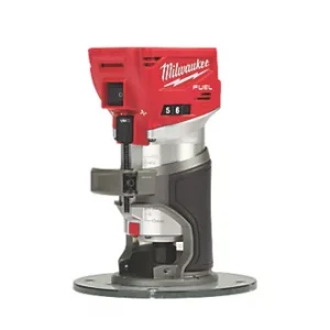 MILWAUKEE M18FTR-0X FUEL 18V LI-ION REDLITHIUM 1/4" BRUSHLESS CORDLESS ROUTER / TRIMMER - UNIT ONLY