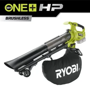 RYOBI 18V ONE+™ Cordless Brushless HP Blower-Vac (Unit Only) RY18BVXA-0