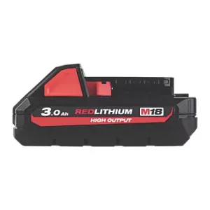 MILWAUKEE M18 HB3 18V 3.0AH LI-ION REDLITHIUM HIGH OUTPUT BATTERY