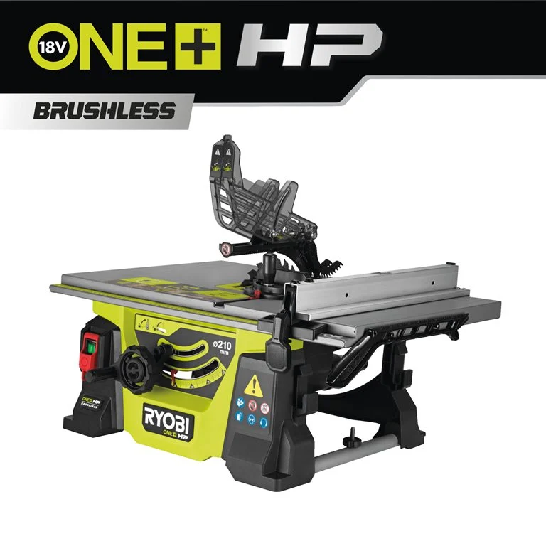 RYOBI 18V ONE+™ HP Cordless Brushless 210mm Table Saw RTBS18X-0