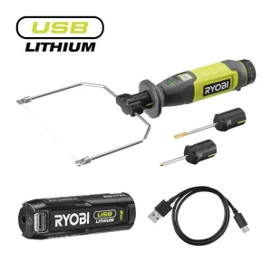 RYOBI USB Lithium 4V Hot Cutter (1x 2.0Ah) RHC4-120G