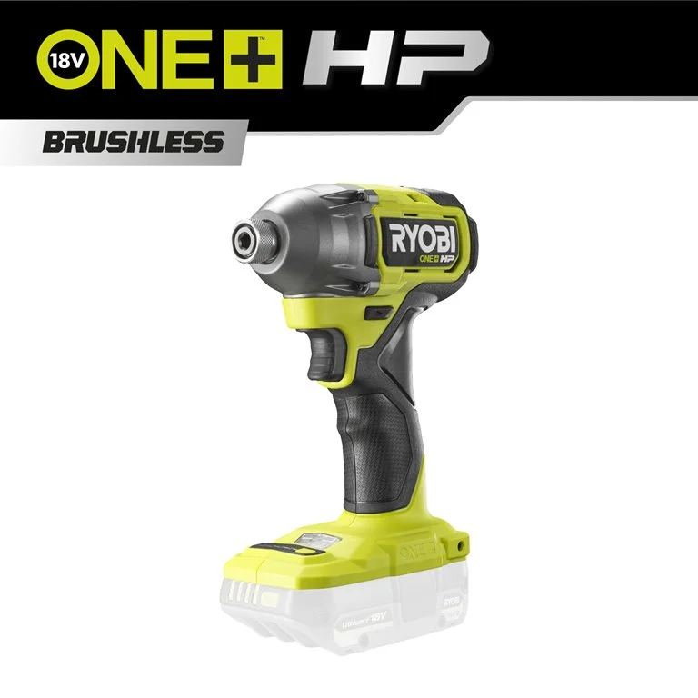 RYOBI 18V ONE+ HP Cordless Brushless Performance Impact Driver (Bare Tool) RID18X-0