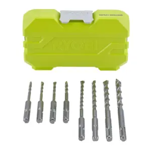 RYOBI SDS+ Masonry Bit Set (8 piece) RAK08SDS2