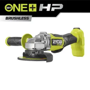 RYOBI 18V ONE+ HP Cordless Brushless 125mm Angle Grinder (Bare Tool) RAG18X125-0