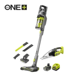 RYOBI 18V ONE+ Cordless Stick Vacuum Cleaner (1x 4.0Ah) RSVS18BL-1X40GA2