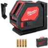 Milwaukee CLL-C Alkaline Cross Line Laser code CLL-C