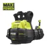 RYOBI36V MAX POWER WHISPER™ Backpack Blower (Bare Tool) RY36BPXB-0
