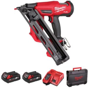 Milwaukee M18FN15GA-202X M18 FUEL 15 Gauge Angled Finish Nailer