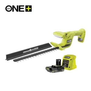 RYOBI 18V ONE+ Cordless 40cm Linear Hedge Trimmer Starter Kit (1 x 2.0Ah)