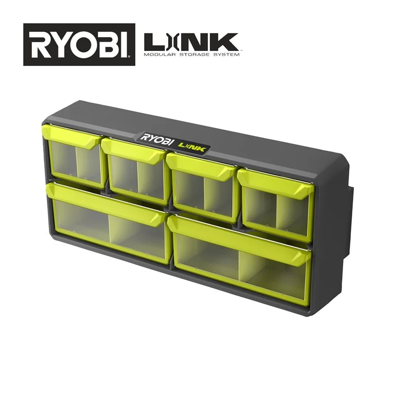 Ryobi LINK Wall Mount Small Parts Organiser (Single)
