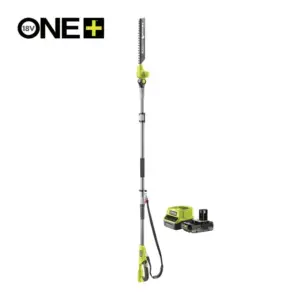 RYOBI 18V ONE+ EZ Reach Cordless 3m Telescopic Pole Hedge Trimmer (1 x 2.0Ah)