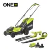 RYOBI 18V ONE+ Cordless 3-piece Garden Set (1 x 2.0Ah & 1 x 5.0Ah)