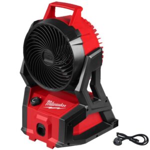 Milwaukee Gen 2 180mm 18V Li-Ion RedLithium Brushless Cordless Fan - Bare