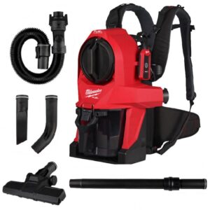 Milwaukee FUEL 18V Li-Ion RedLithium Brushless Cordless L Class Backpack Vacuum Cleaner - Bare