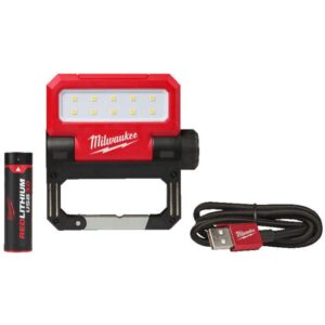 Milwaukee L4FFL-301 Rechargeable LED Folding Floodlight 550lm