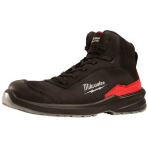 Milwaukee Size 8 Black FlexTred S3S Mid Cut Safety Boots. 4932493733