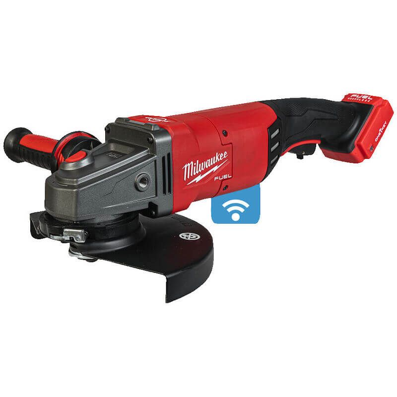 Milwaukee M18ONEFLAG230XPDB-0C M18 One Key FUEL 230mm Braking Angle Grinder with Paddle Switch